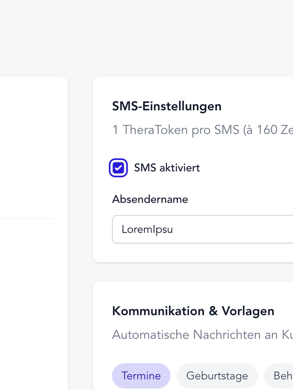 SMS herinneringen SMS herinneringen