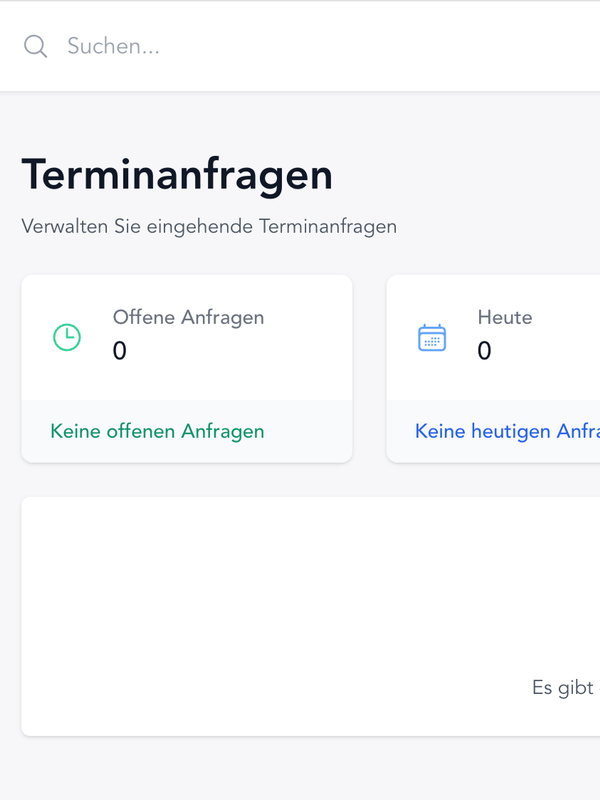 Afspraakverzoeken Afspraakverzoeken
